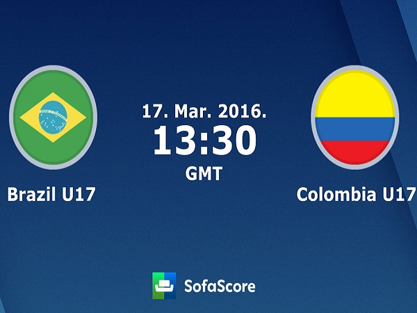 Nhận định U17 Brazil vs U17 Colombia, 7h30 ngày 29/03