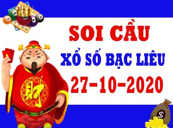 thống kê XSBL ngày 27/10/2020 dựa trên KQXSBL kỳ trước