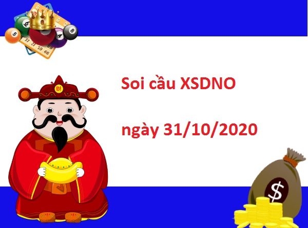 thống kê XSDNO 31/10/2020