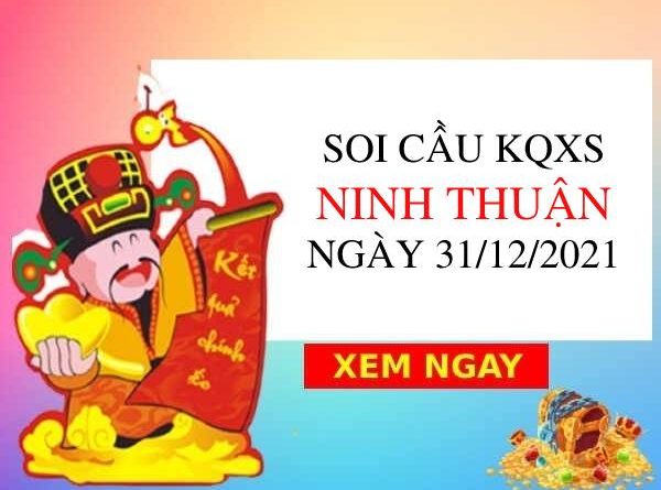 thống kê xổ số Ninh Thuận ngày 31/12/2021
