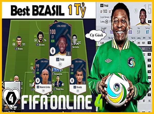 Xây dựng đội hình brazil fo4 giới hạn và mạnh nhất