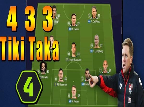 Xây dựng chiến thuật tiki taka fo4