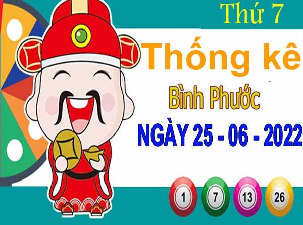 Thống kê XSBP ngày 25/6/2022