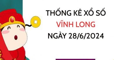 Thống kê xổ số Vĩnh Long ngày 28/6/2024 hôm nay thứ 6