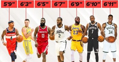 Chiều cao trung bình của cầu thủ bóng rổ NBA