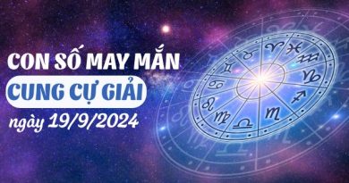 Con số may mắn của cung Cự Giải ngày 19/9/2024 sớm phát tài