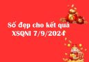 Số đẹp cho kết quả XSQNI 7/9/2024 – Thứ 7 hôm nay có gì đặc biệt?