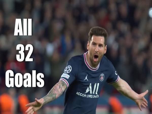 Số bàn thắng của Messi cho PSG