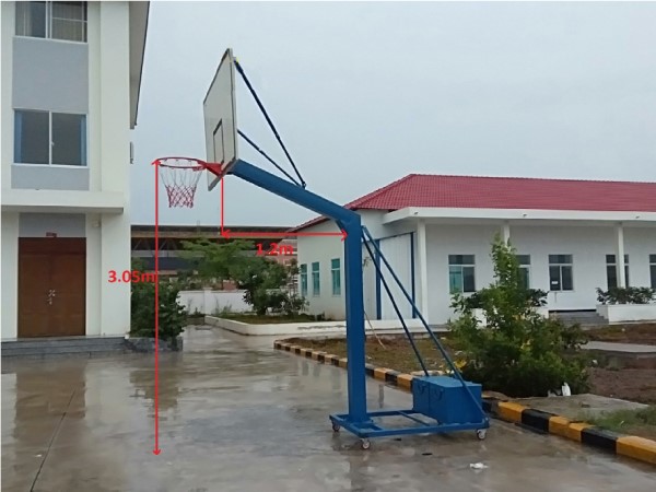 Ưu điểm của việc tự làm trụ bóng rổ tại nhà
