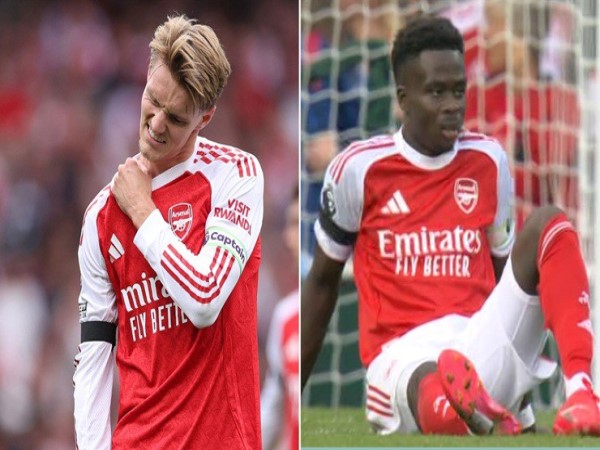 Tin C1: Arsenal mất Odegaard và Saka trong trận mở màn