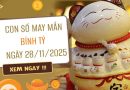 Mở khóa thịnh vượng với số may mắn tuổi Bính Tý 28/11/2025