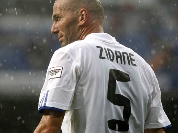 Số áo Zidane đã mang tại các câu lạc bộ