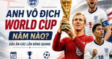 Anh vô địch World Cup năm nào? Dấu ấn các lần đăng quang