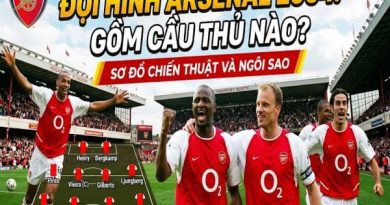 Đội hình Arsenal 2004 gồm cầu thủ nào? Sơ đồ chiến thuật